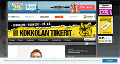Desktop Screenshot of liigatiikerit.fi